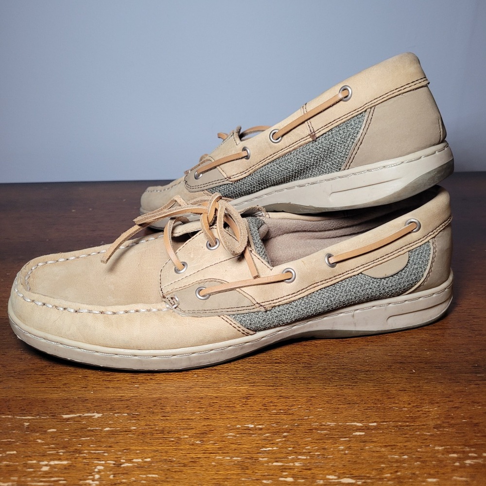 Maui Island Womens Boat Shoe Size 10 Marlin 747032 Tan